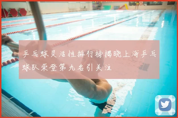 乒乓球灵活性排行榜揭晓上海乒乓球队荣登第九名引关注