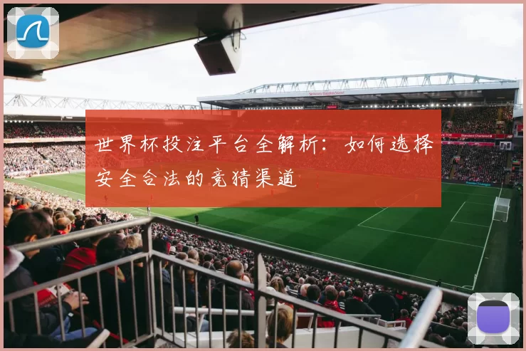 世界杯投注平台全解析:如何选择安全合法的竞猜渠道