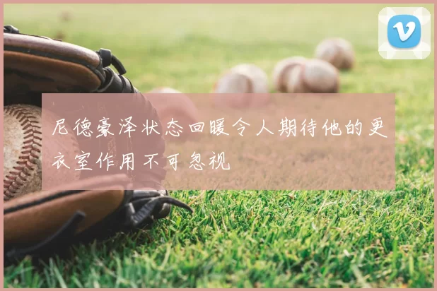 尼德豪泽状态回暖令人期待他的更衣室作用不可忽视