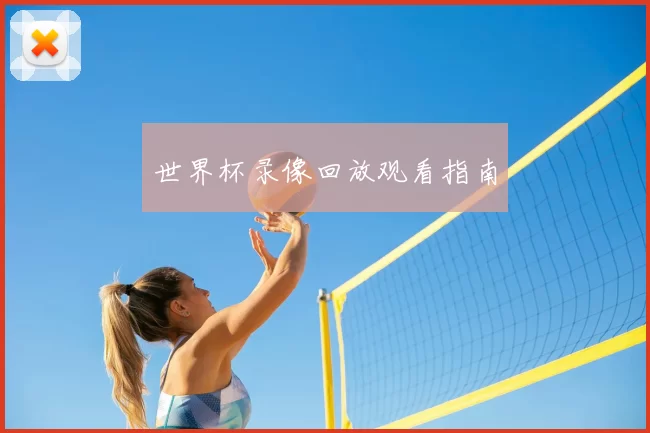 世界杯录像回放观看指南