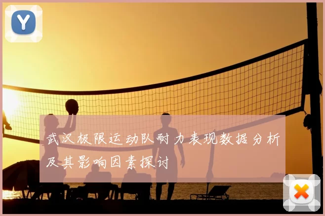 武汉极限运动队耐力表现数据分析及其影响因素探讨